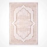 İpek Mekik Halı Filiya 11304 Krem Modern Salon Halısı