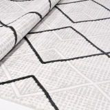 İpek Mekik Halı Filiya 11350 Krem Modern Salon Halısı