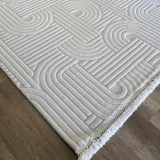 Luxess Halı Dizayn 1090 Krem İskandinav Halı