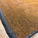 Luxess Kilim Turuncu Hav Toz Vermez Kaymaz Kolay Kullanımlı Yıkanabilir Düz Renk Kilim