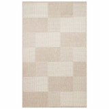 Eko Halı Mono 01 Beige Kaymaz Tabanlı Kilim