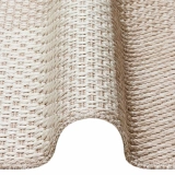 Eko Halı Mono 01 Beige Kaymaz Tabanlı Kilim