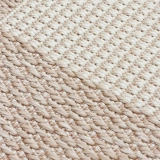 Eko Halı Mono 01 Beige Kaymaz Tabanlı Kilim