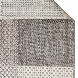 Eko Halı Mono 01 Grey Kaymaz Tabanlı Kilim