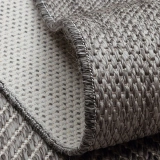 Eko Halı Mono 02 Grey Kaymaz Tabanlı Kilim