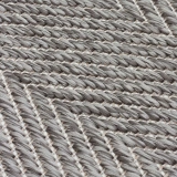 Eko Halı Mono 02 Grey Kaymaz Tabanlı Kilim