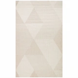 Eko Halı Mono 03 Beıge Kaymaz Tabanlı Kilim