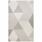 Eko Halı Mono 03 Grey Kaymaz Tabanlı Kilim
