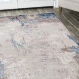 Sanat Halı Doku 1092 Mavi Modern Halı