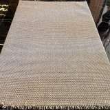 Sanat Halı Lora Plus 3743 Gri İskandinav Halı