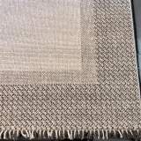 Sanat Halı Lora Plus 3748 Krem Gri İskandinav Halı