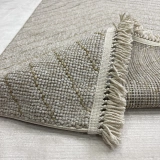 Sanat Halı Lora Plus 3924 Bej İskandinav Halı