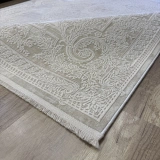Tuğra Halı Novella NV03 Krem Bej Klasik Salon Halısı
