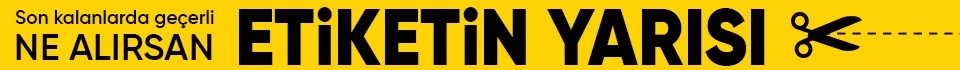 Etiketin Yarısı top bar Mobil