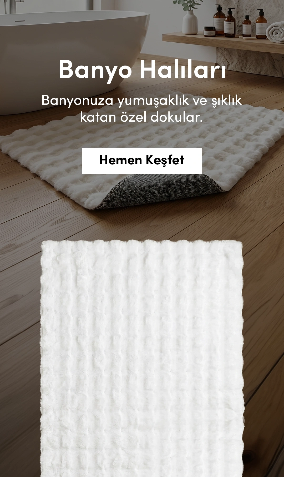 Banyo Halısı Banner