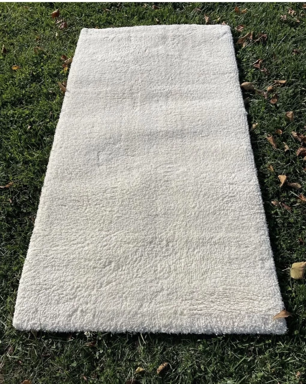 Hoom Rugs Supersoft 3849 Beyaz Modern Shaggy Halı