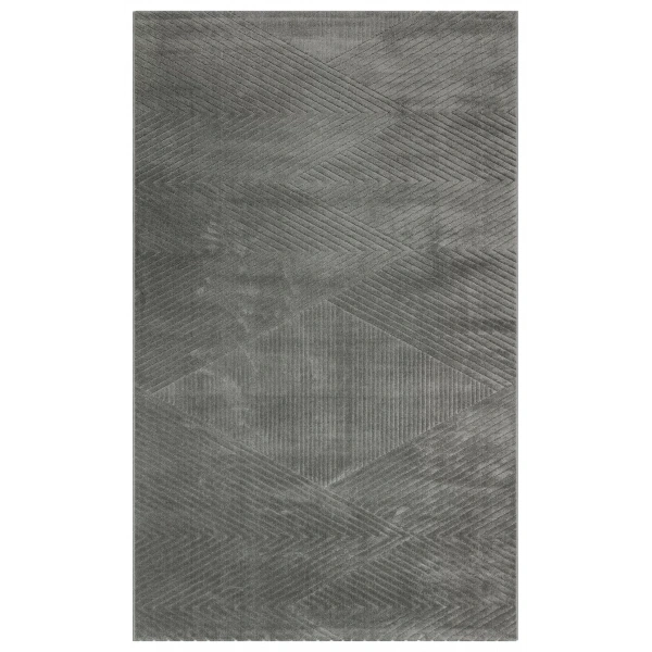 Eko Halı Missori MSR 02 Antrasit Modern Makina Halısı