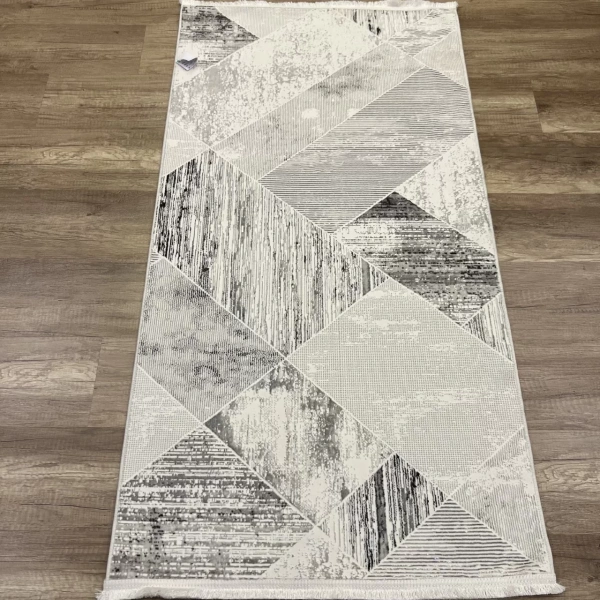 Luxess Halı Zen 1033 Gri Modern Halı