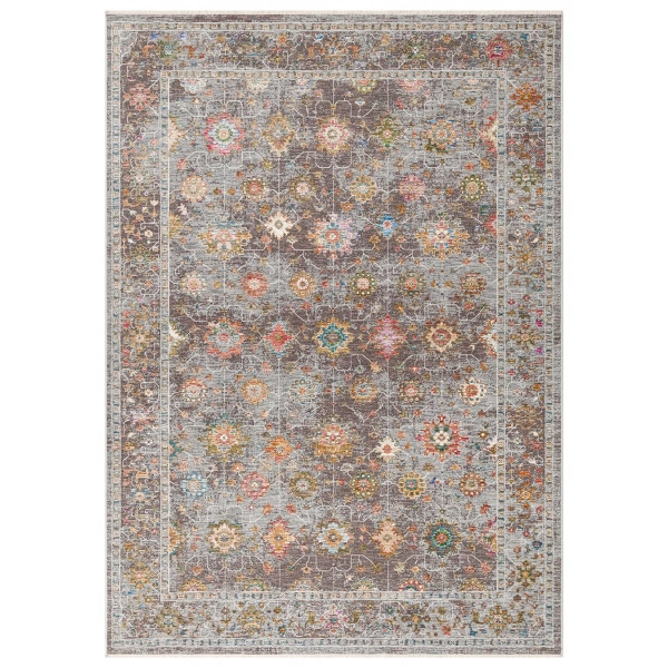 Eko Halı Sofia SOF 04 Multy Uşak Motifli Renkli Makine Halısı