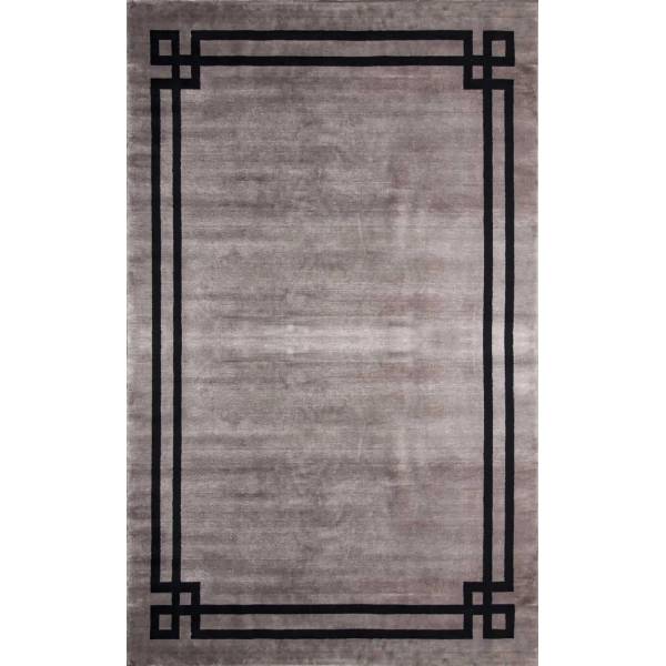 Eko Halı Vogue VG 01 Vizon Black Bordürlü Salon Halısı