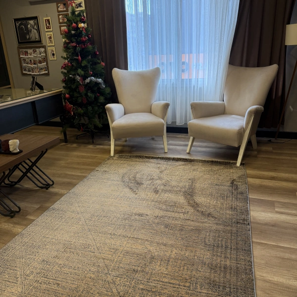 Hoom Rugs LL28A Modern Makine Halısı