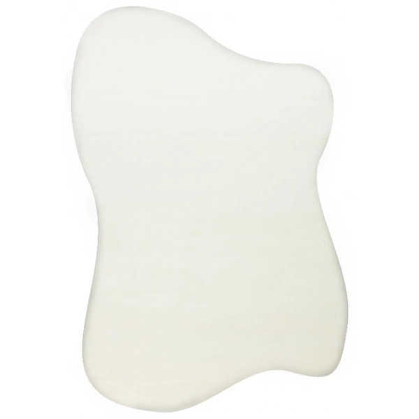 Hoom Rugs Bali Amorf 01 White Hav Toz Vermez Dekoratif Makine Halısı