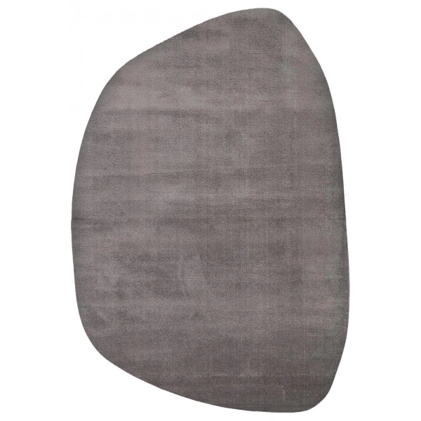 Hoom Rugs Bali Amorf 03 Antrasit Hav Toz Vermez Dekoratif Makine Halısı