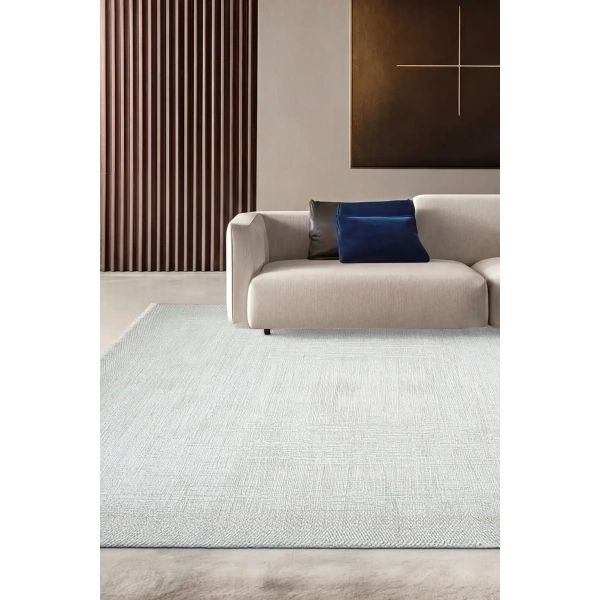 Hoom Rugs Doku 2103 Krem Modern Salon Halısı