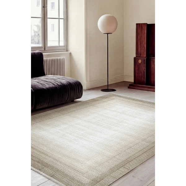 Hoom Rugs Doku 2104 Kahve Modern Salon Halısı