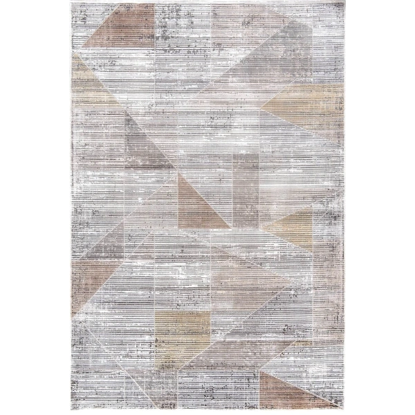 Hoom Rugs Natural 1710 Gri Sarı Klasik Salon Halısı