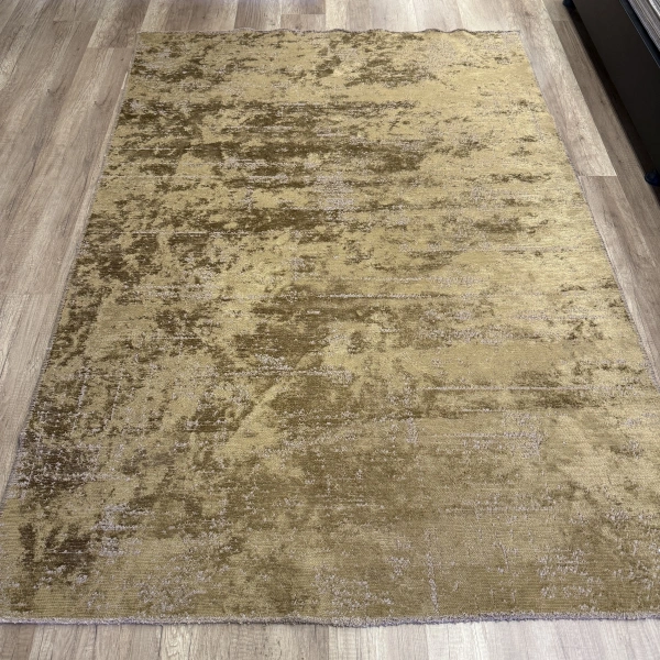 Hoom Rugs Arkaik PLZ 14 Kahve Etnik Renkli Vintage Makine Halısı