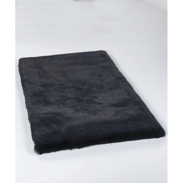 Apex Palma Antrasit Peluş Daire Halı