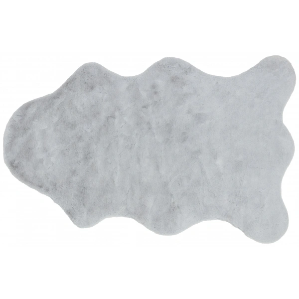 Apex Polo 8702 Gri Peluş Post Şekilli Halı