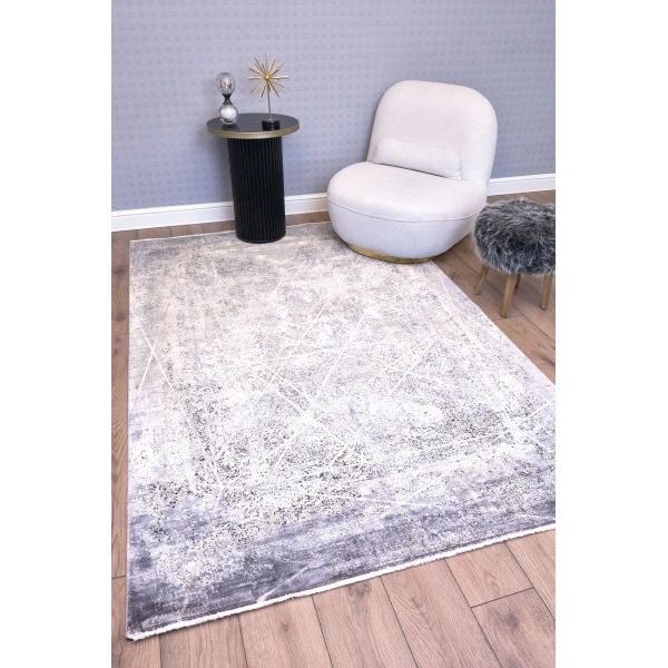 Apex Queen 8111 Antrasit Modern Salon Halısı