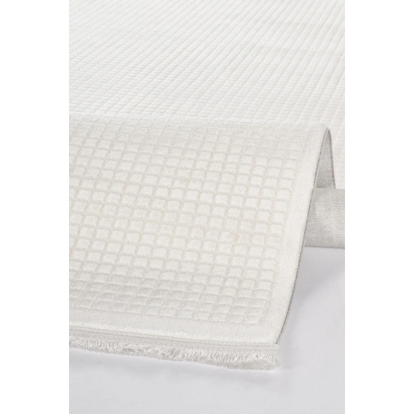Apex Safran 8121 Ekru Modern Makine Halısı