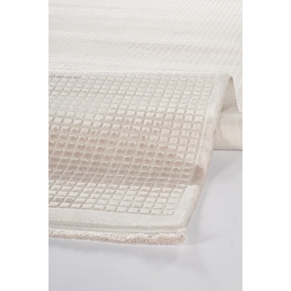 Apex Safran 8123 Bej Modern Makine Halısı