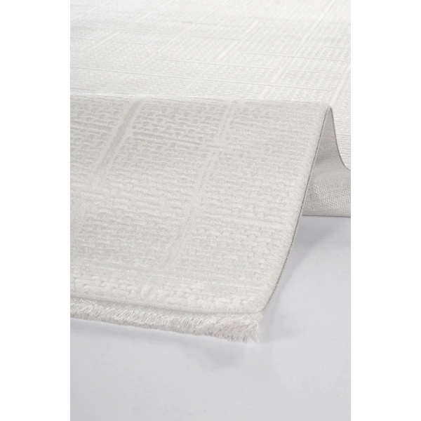 Apex Safran 8131 Ekru Modern Makine Halısı