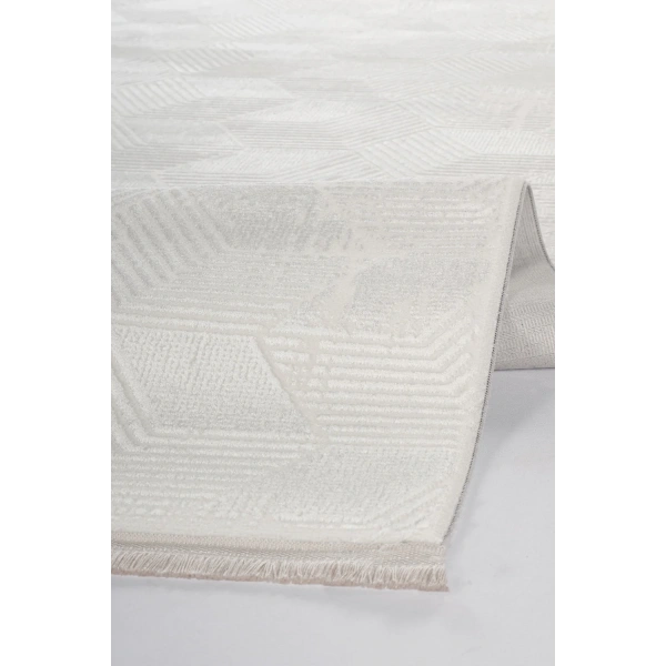 Apex Safran 8141 Ekru Modern Makine Halısı