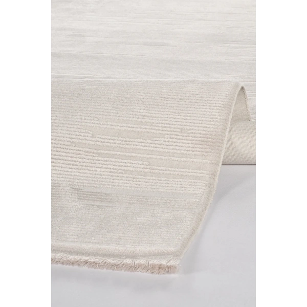 Apex Safran 8152 Bej Modern Makine Halısı