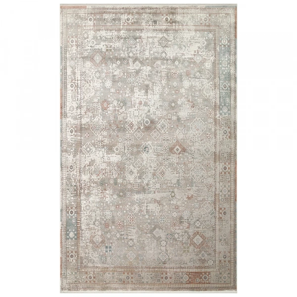 Eko Halı Babil BBL 03 Grey Eskitme Desenli Salon Halısı