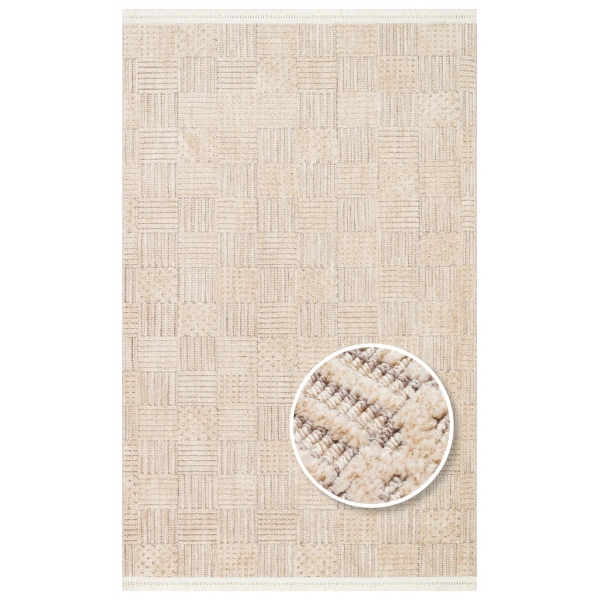 Eko Halı Joy 05 Beıge Gold Modern Makina Halısı