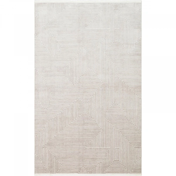 Eko Halı Lykia LYK 02 Silver Cream Modern Salon Halısı