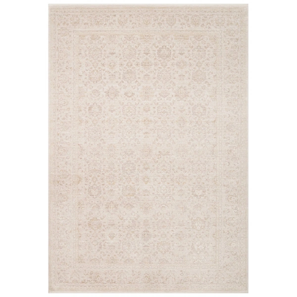 Eko Halı Mahal Mood 02 Beige Cream Polyester Akrilik Klasik Desenli Premium Salon Halısı