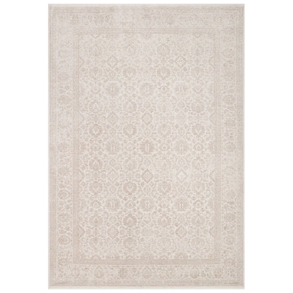 Eko Halı Mahal Mood 03 Cream Beige Polyester Akrilik Klasik Desenli Premium Salon Halısı