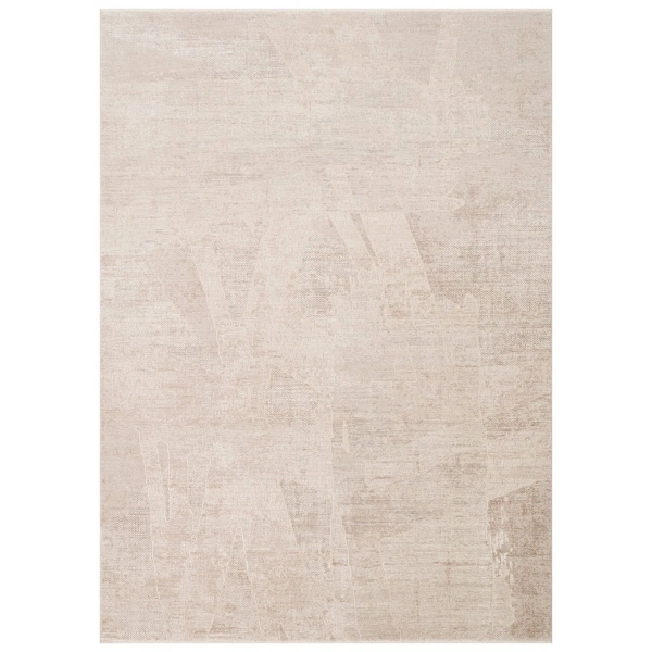 Eko Halı Mahal Mood 05 Beige Grey Polyester Akrilik Klasik Desenli Premium Salon Halısı