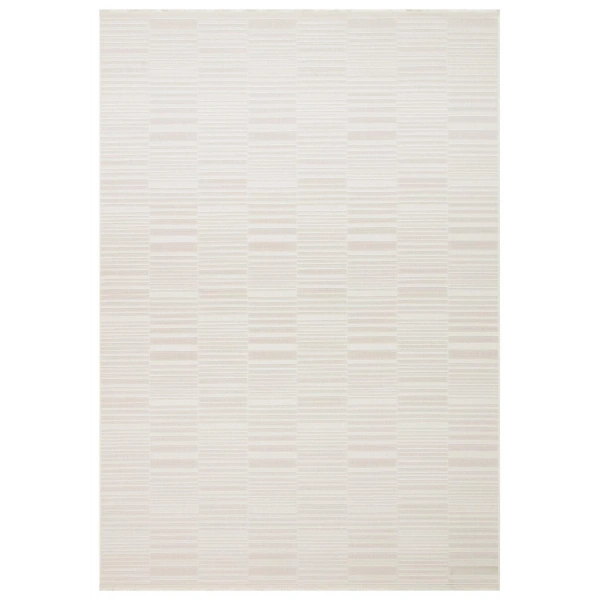 Eko Halı Mono Loop 01 Beige Sisal Görünümlü Bukleli Kaymaz Tabanlı Yıkanabilir Halı