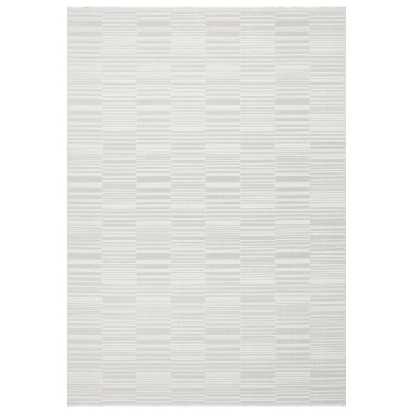 Eko Halı Mono Loop 01 Grey Sisal Görünümlü Bukleli Kaymaz Tabanlı Yıkanabilir Halı