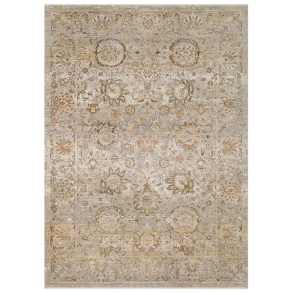 Eko Halı Mystic MYS 02 Natural Polyester Viskon Klasik Motifli Şık Salon Halısı