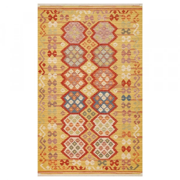 Eko Halı Nomad Kilim NMD 03 Red Yıkanabilir Kilim