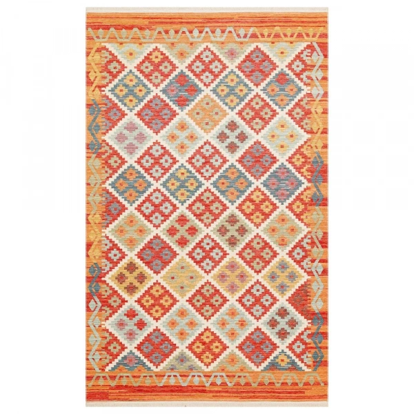 Eko Halı Nomad Kilim NMD 05 Terra Yıkanabilir Kilim